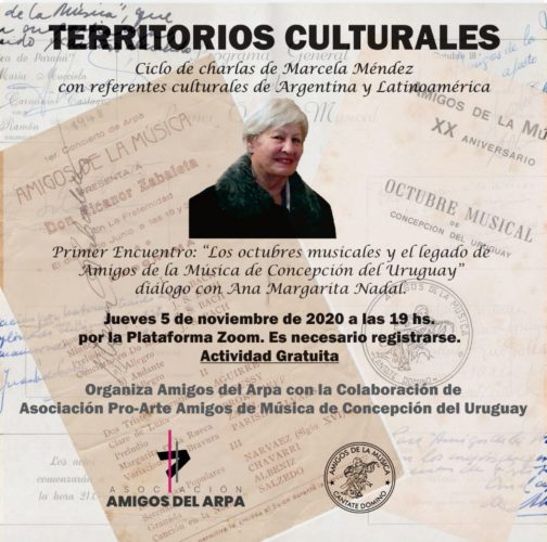 charlas amigos del arpa