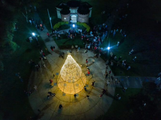 villa elisa. feria navideña