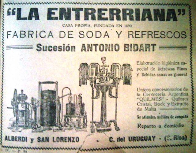 La entrerriana Kraft 1924