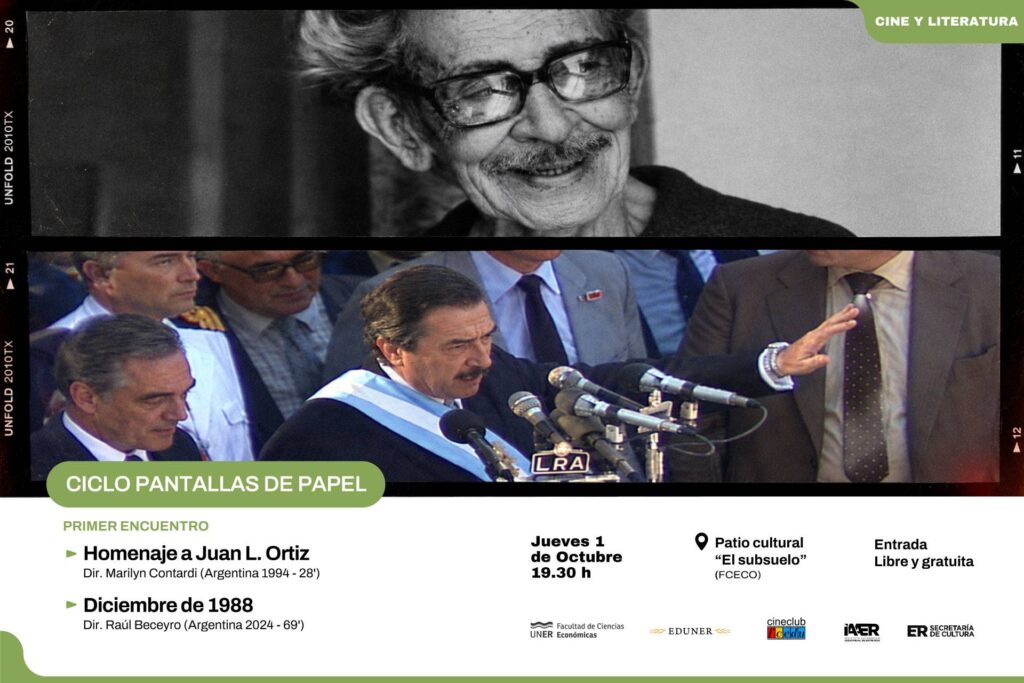 Este jueves arranca el ciclo "Pantallas de Papel" en Paraná con proyecciones y debate