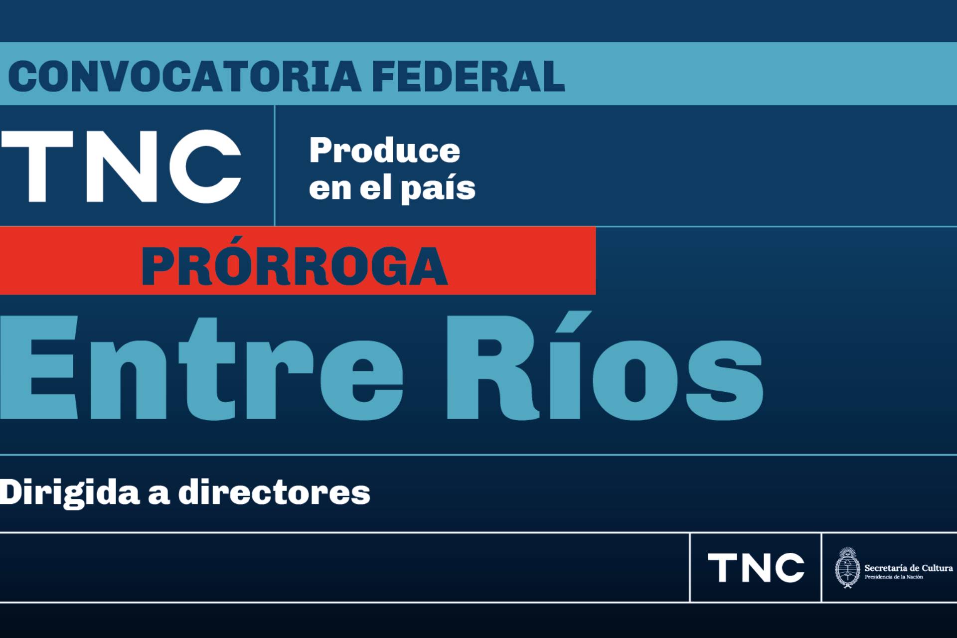 Extienden el plazo para que directores entrerrianos presenten proyectos teatrales en el Teatro Nacional Cervantes