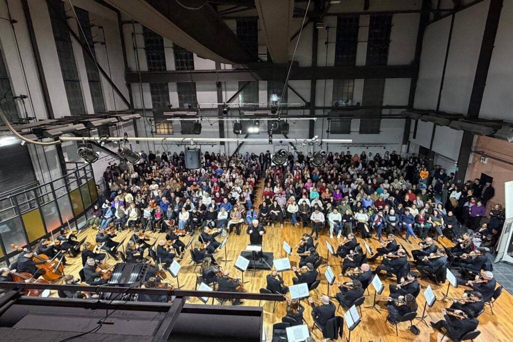 Exitoso concierto de la Orquesta Sinfónica de Entre Ríos a sala llena en La Vieja Usina