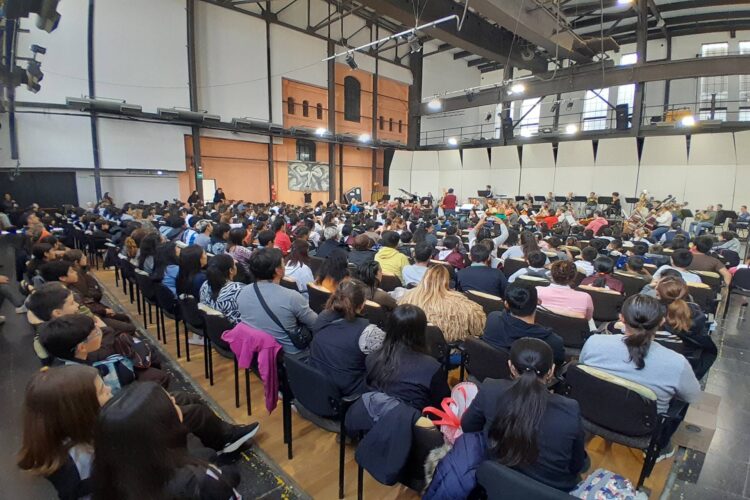 La Sinfónica de Entre Ríos cierra el programa A Toda Orquesta con un balance de más de 6.000 estudiantes