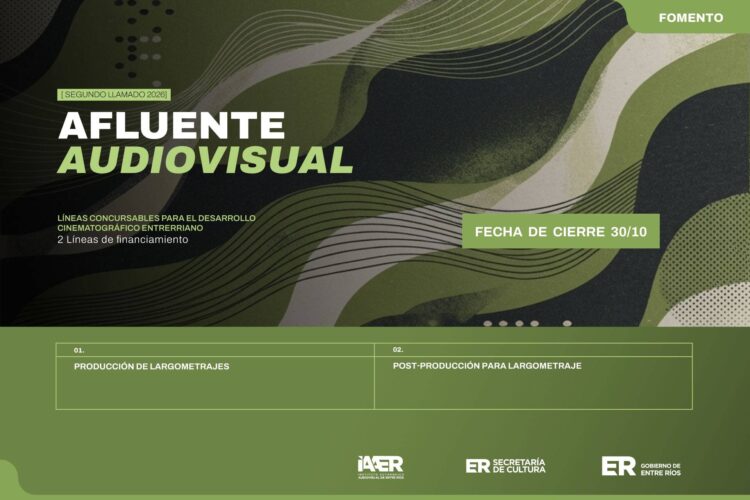 Abren la segunda convocatoria de Afluente Audiovisual para proyectos entrerrianos