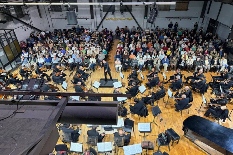 La Sinfónica de Entre Ríos se presentó a sala llena en La Vieja Usina