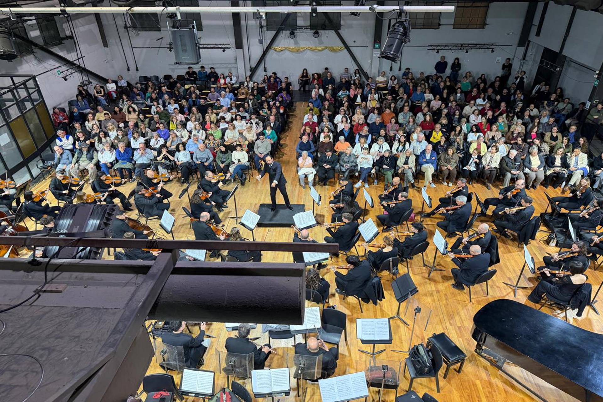 La Sinfónica de Entre Ríos se presentó a sala llena en La Vieja Usina